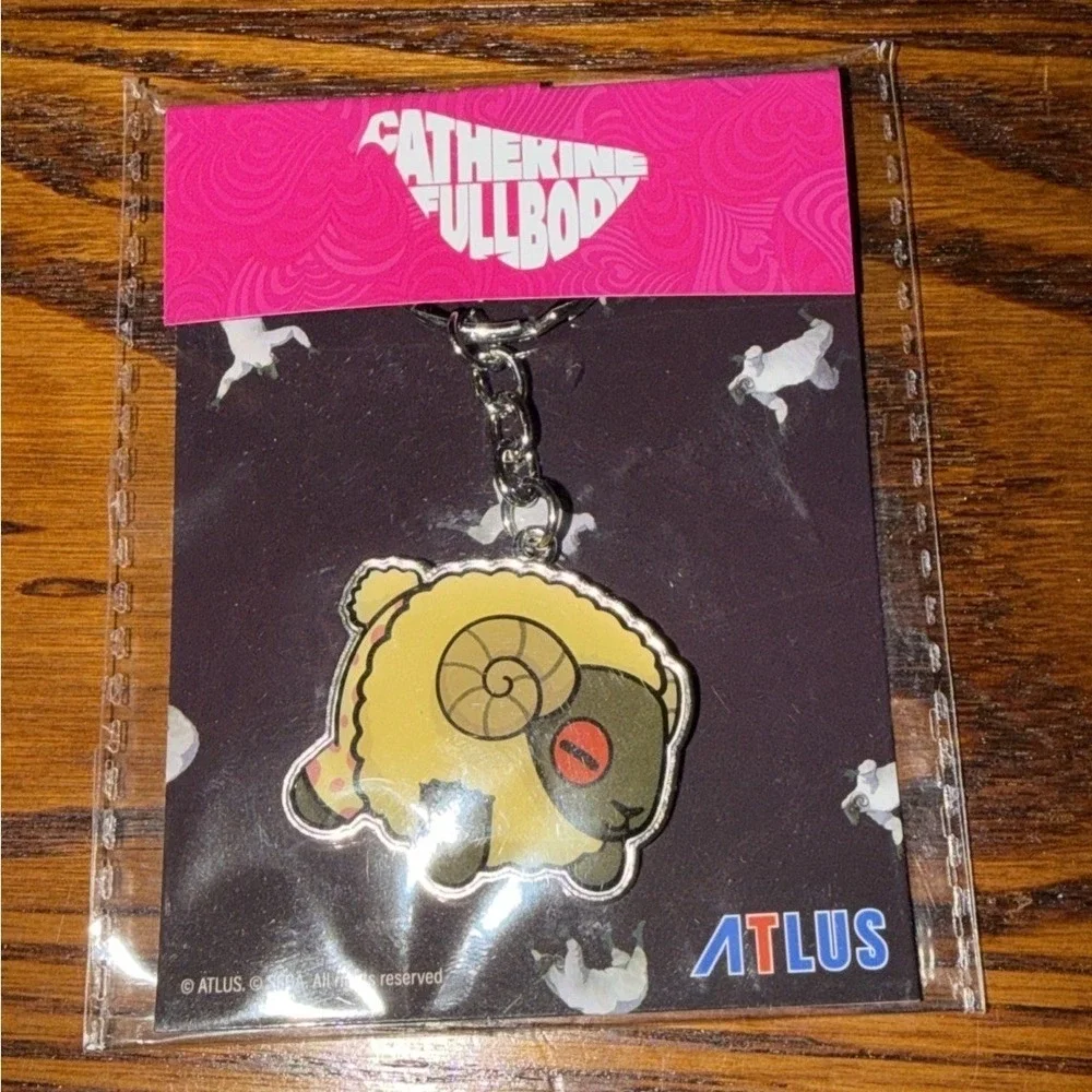 Catherine Full Body Official Keychain Switch Sheep W/ Boxers Atlus New